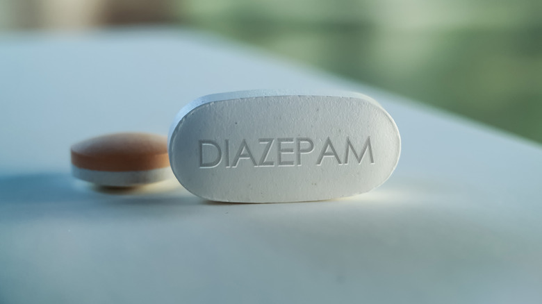 pill with diazepam inscription