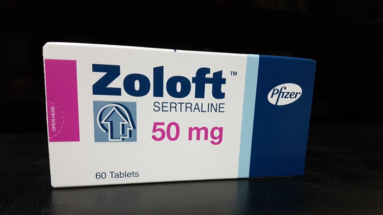 packet of zoloft pills