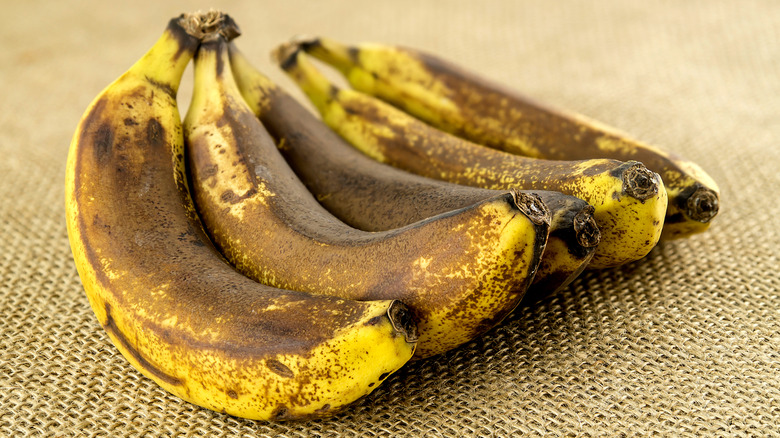 overripe bananas
