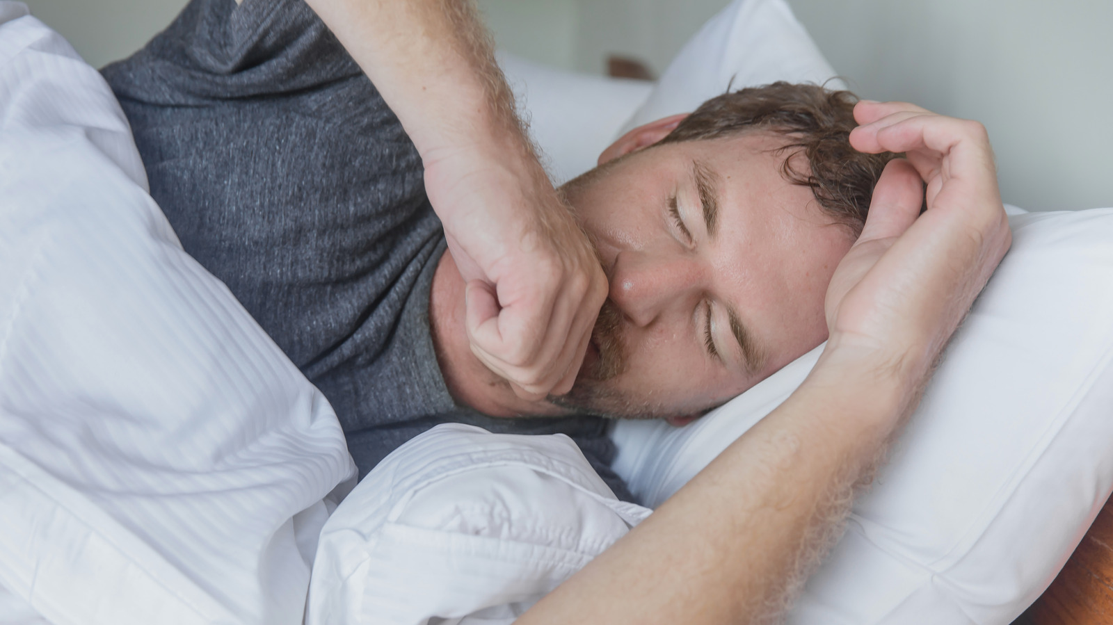 This Is The Best Sleep Position For When You Have A Cough