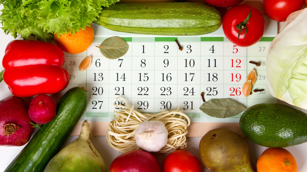diet calendar