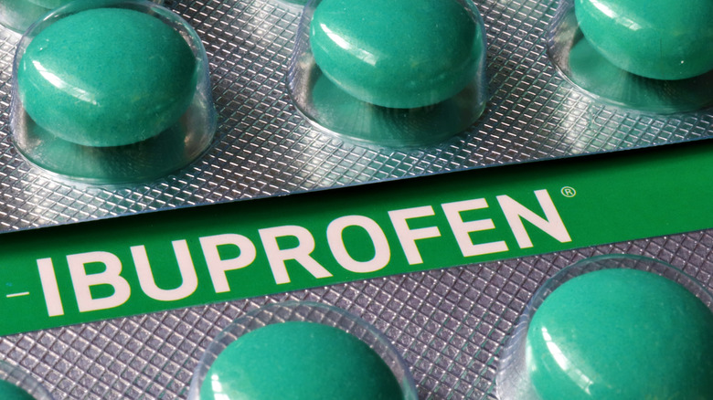 Tablets of ibuprofen