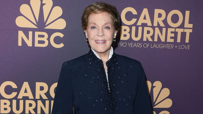Julie Andrews smiling