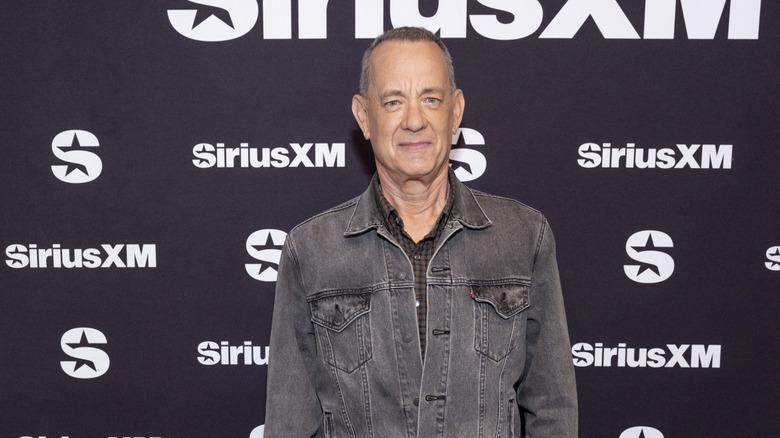 Tom Hanks posing for a photo