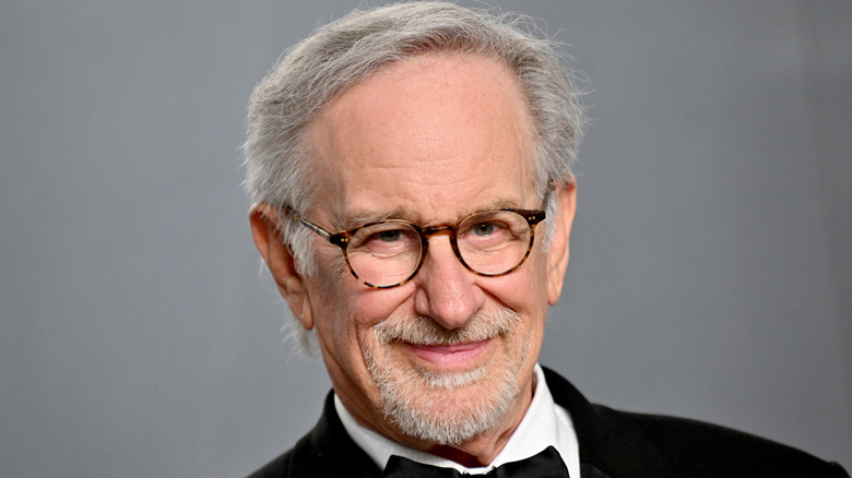 Steven Spielberg at a celebrity black tie event