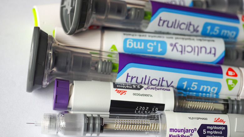 Close up of Trulicity pens