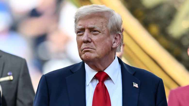Trump at the FIFA Club World Cup final