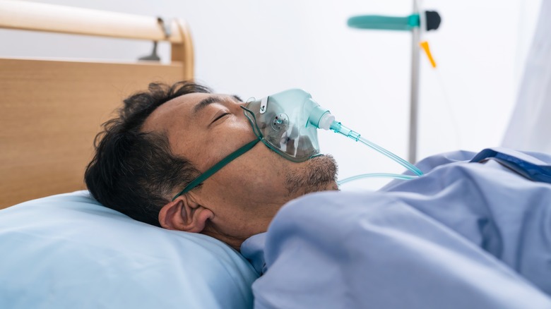 Man in a coma