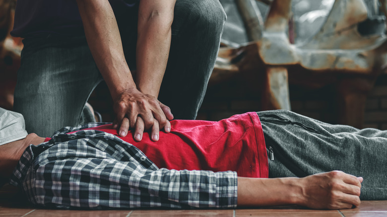 Giving CPR