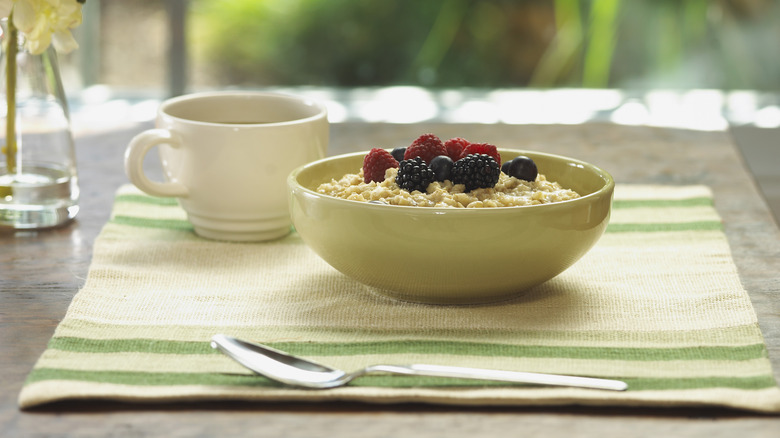bowl of oatmeal