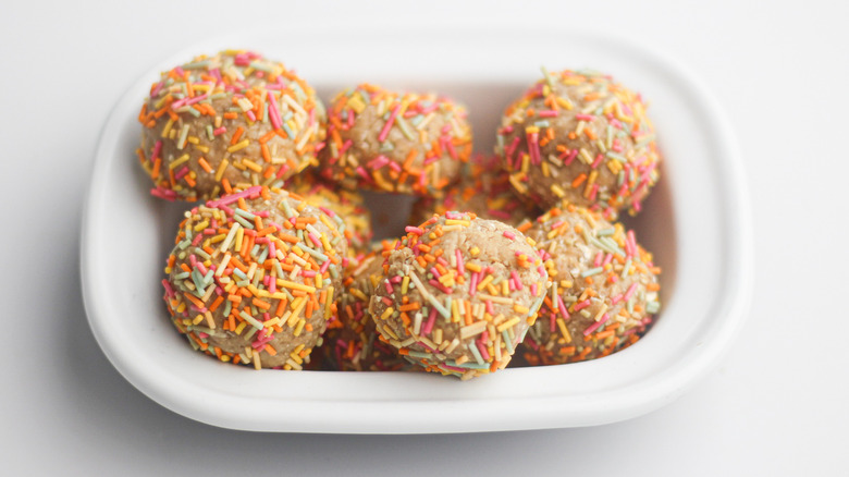 vegan protein cake balls