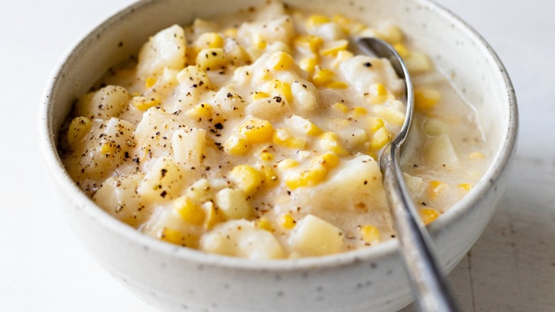 vegetarian corn chowder