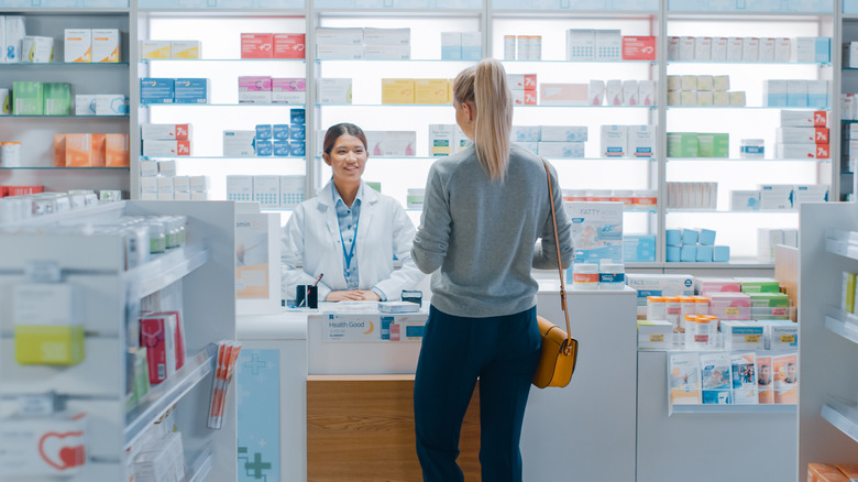 Walgreens store sign