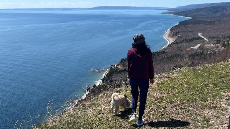 Walking in Cape Breton