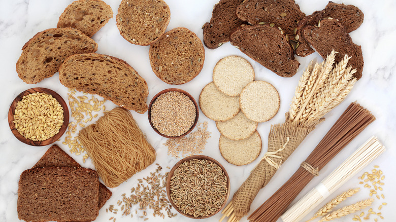 carbs bread grain
