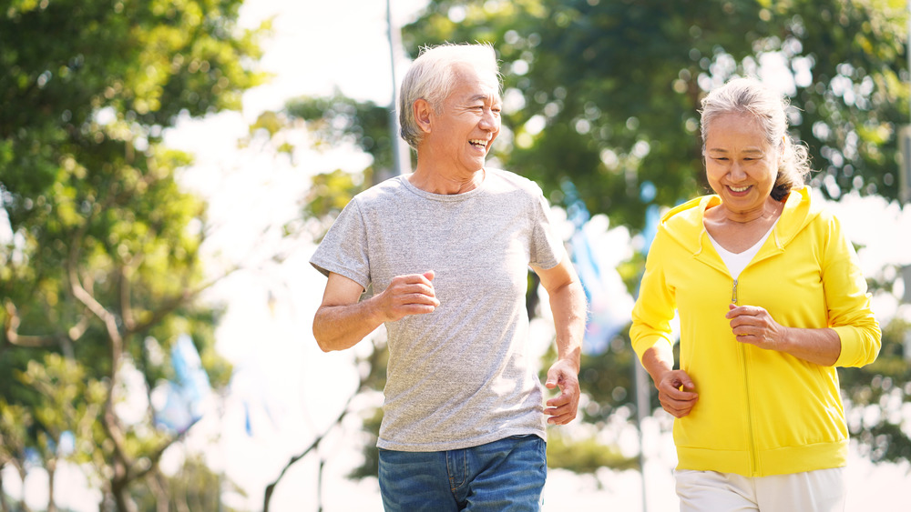 Exercising often for heart health