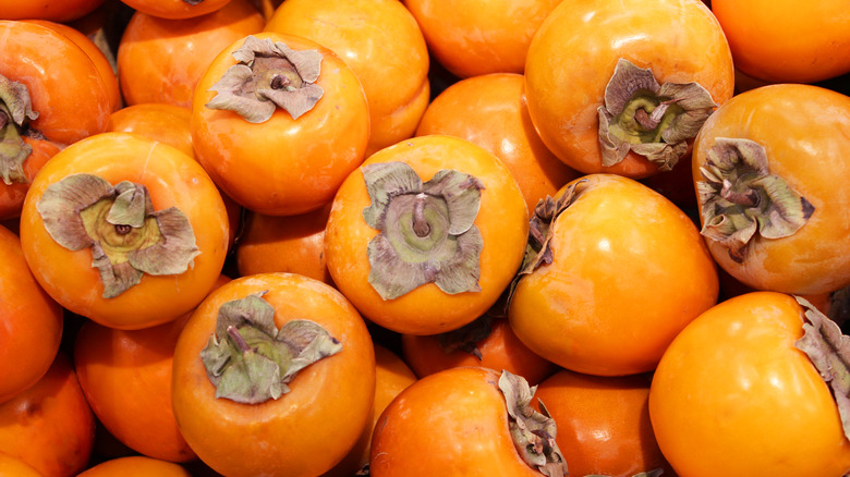 persimmons