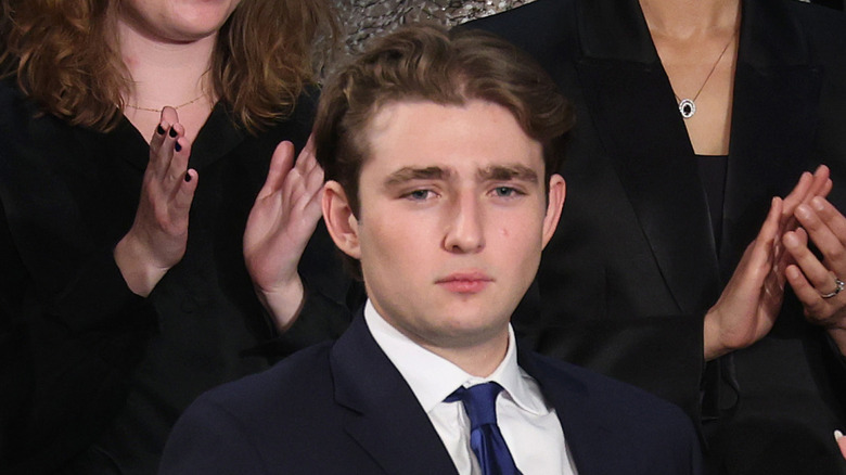 Barron Trump at the State of the Union 2026