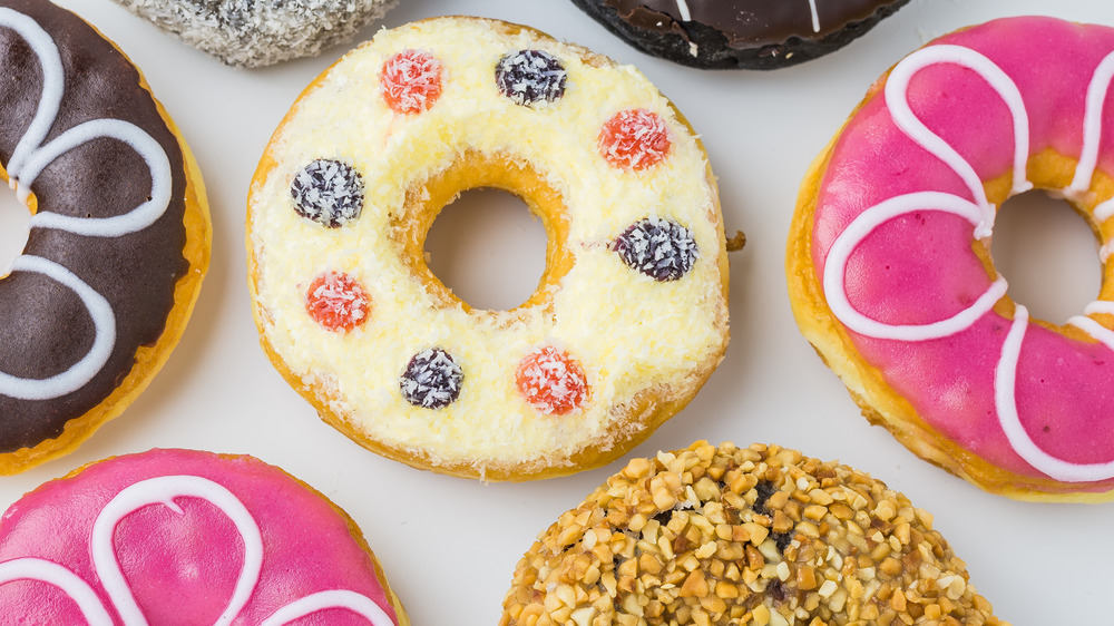 variety of donuts