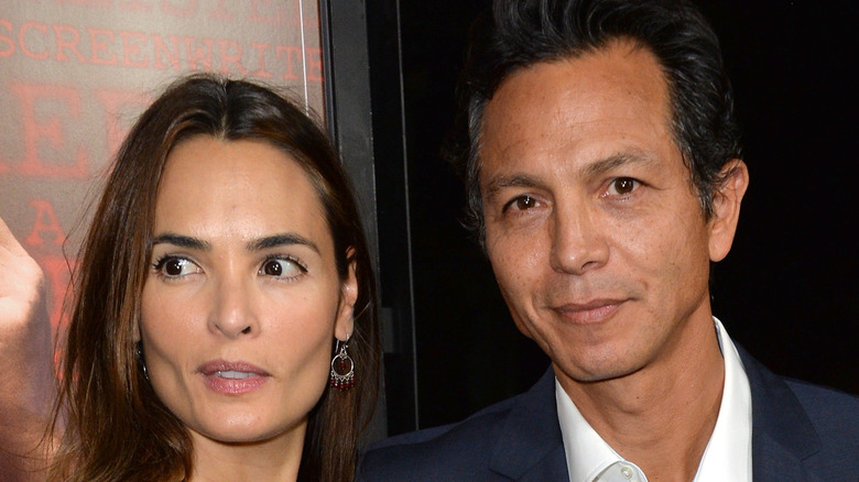 Benjamin Bratt and wife Talisa Soto