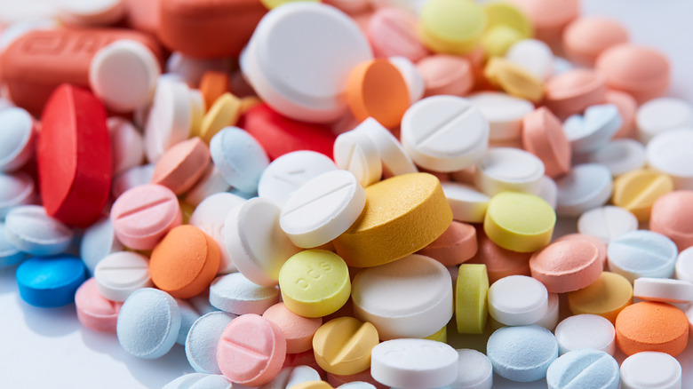 Various pills for HIV