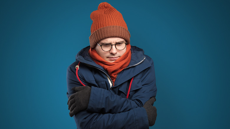 cold man