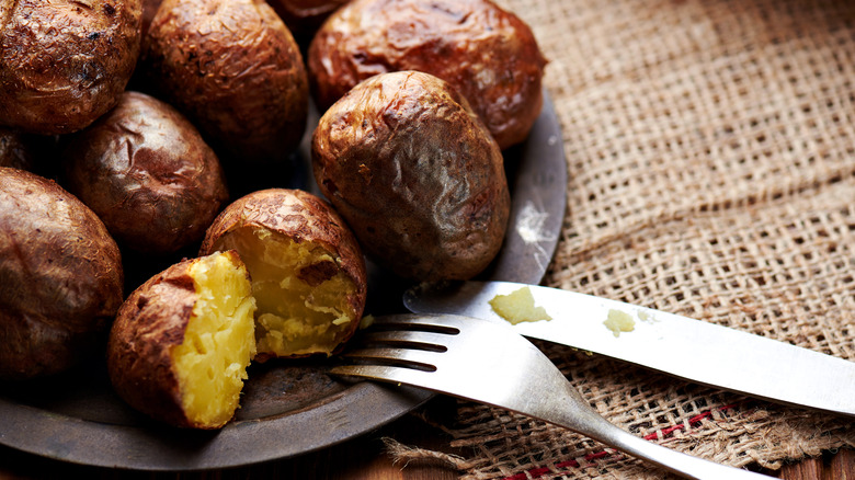 baked potatoes