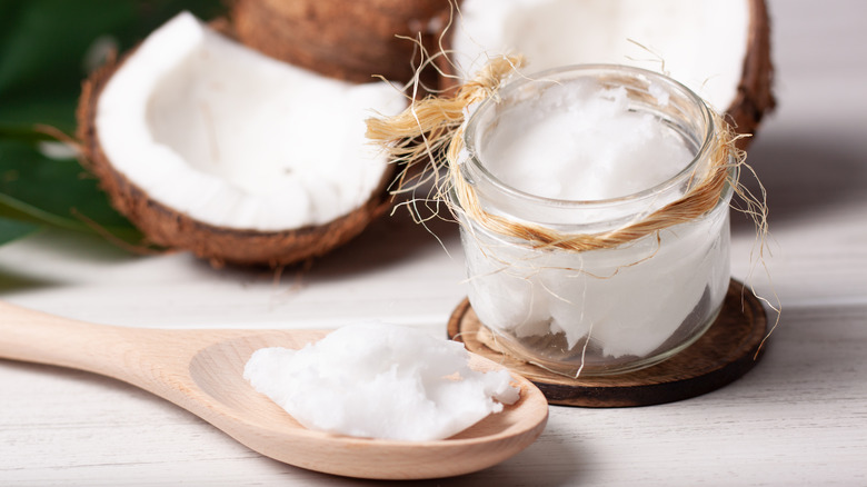 A spoonful of coconut oil