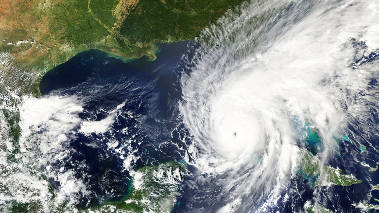 Satellite photo of Hurricane Ian