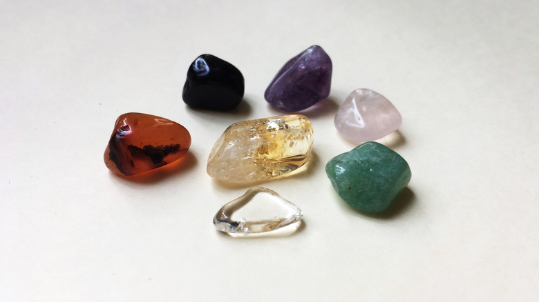 Healing quartz crystals