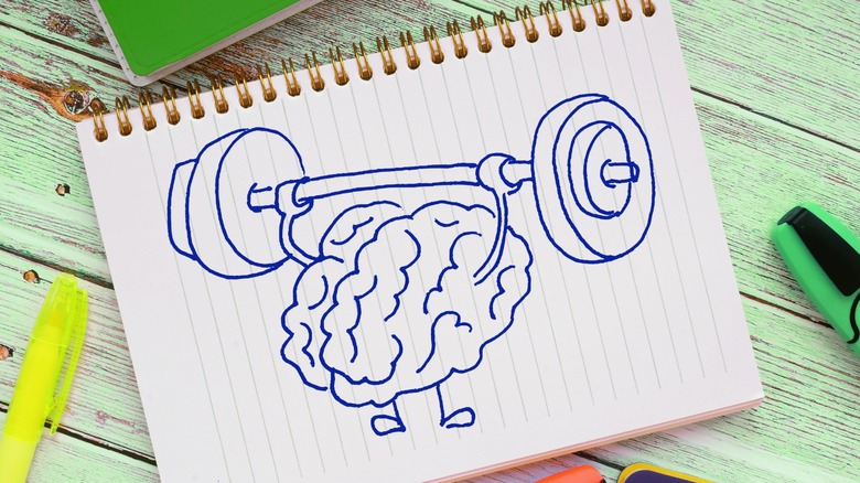 artist's conception of muscle memory
