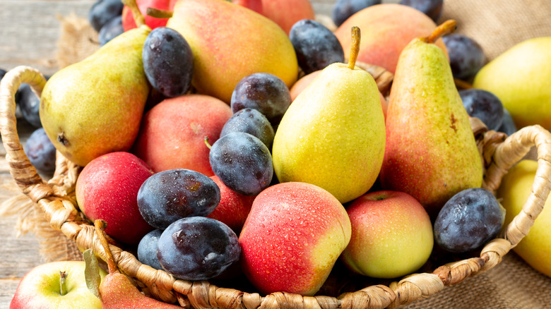 group of fresh fruits
