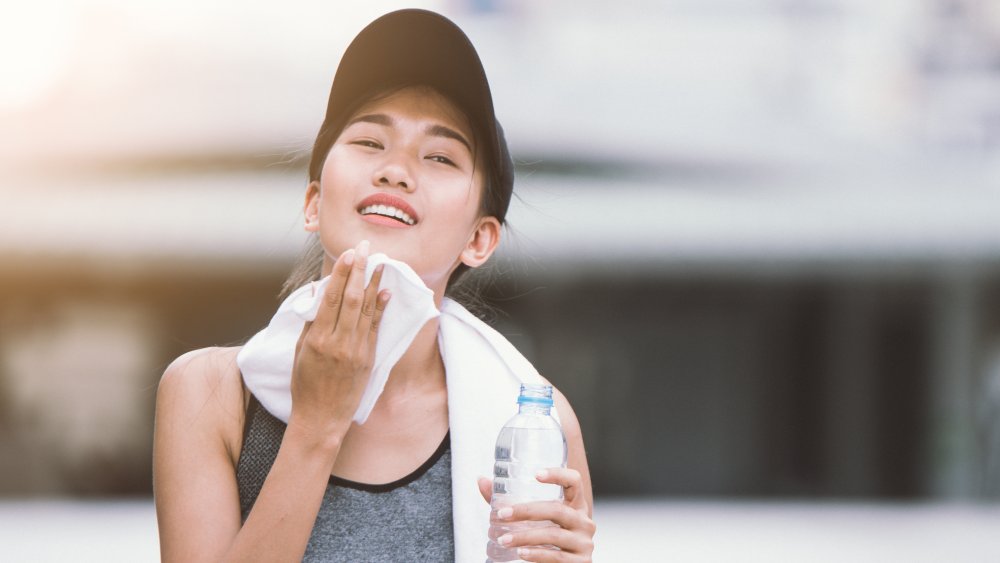 Sweating, Exercise