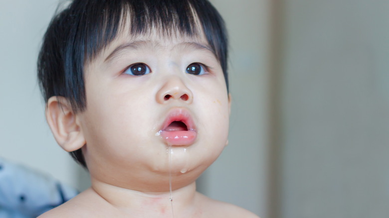 Baby saliva sales