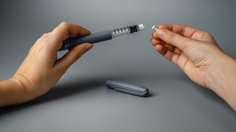 insulin syringe