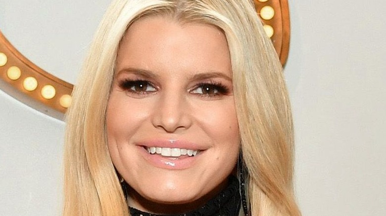 Jessica Simpson smiling for the camera