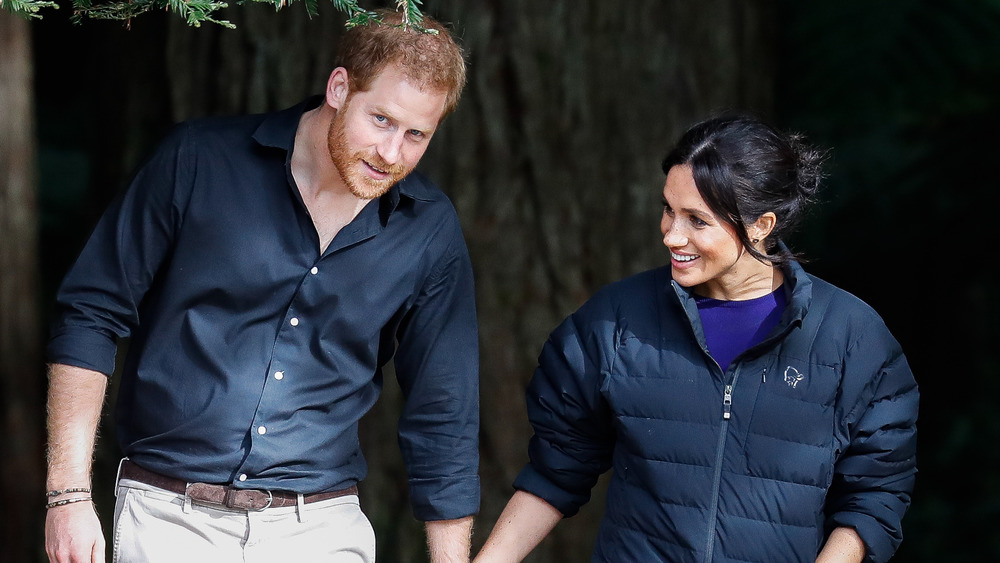 Meghan Markle and Prince Harry hiking
