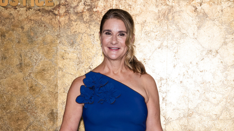 Melinda Gates posing