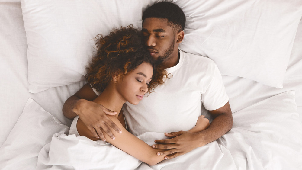 Couple sleeping 