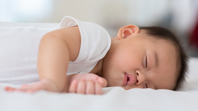 newborn baby sleeping
