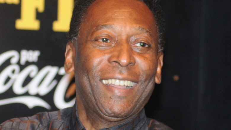 Pelé closeup