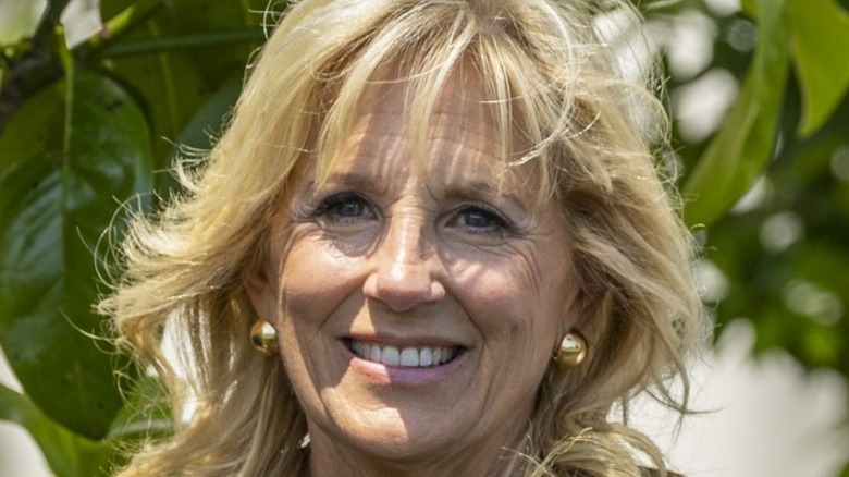 Jill biden smiling