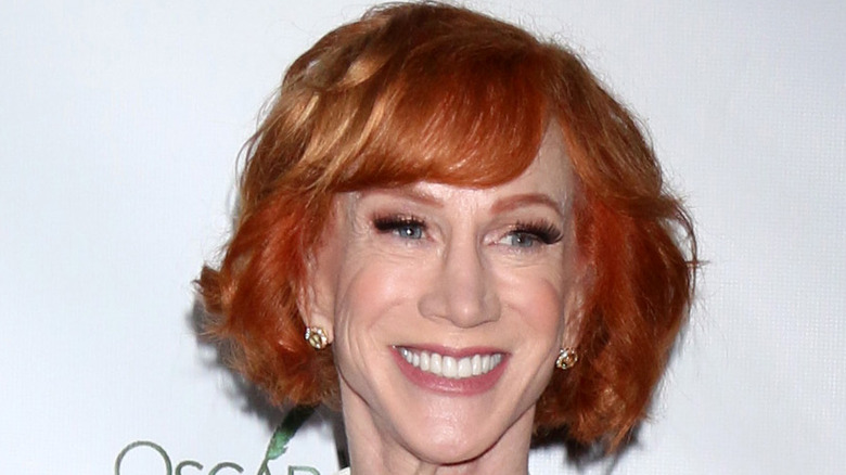 Close-up of Kathy Griffin smiling