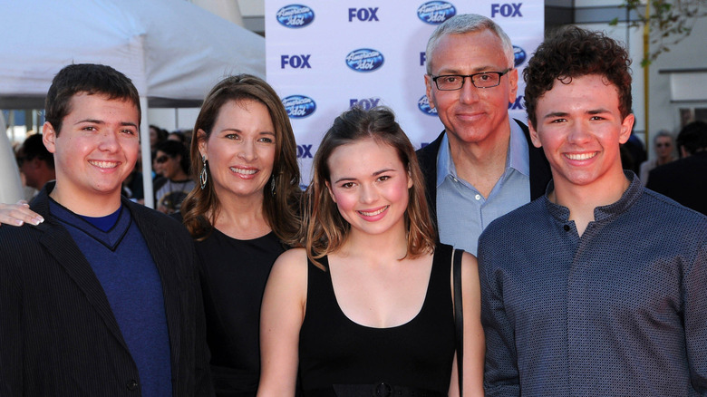 dr. drew with wife and kids
