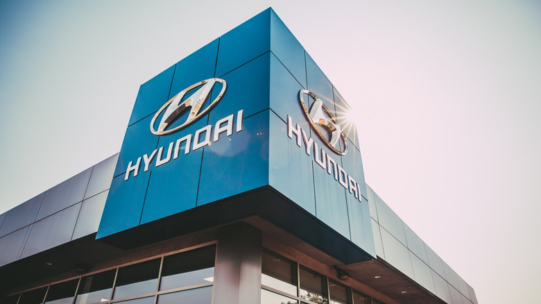 Hyundai dealership building