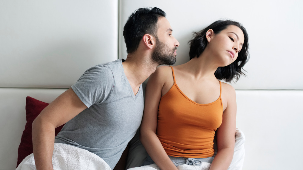 Couple in bed