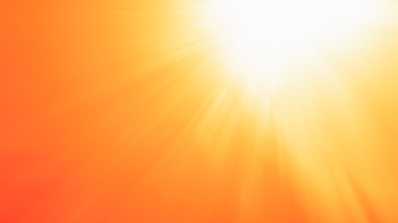 Sunlight rays