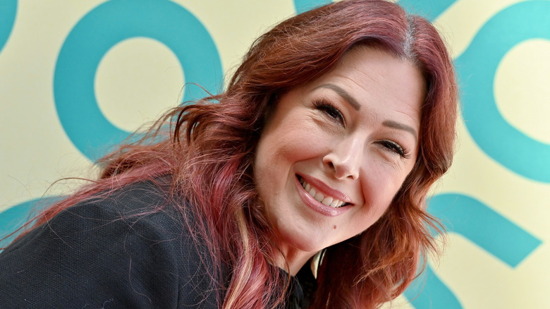 Carnie Wilson smiling at a celebrity event