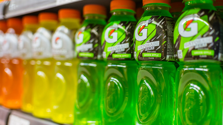 Gatorade on store shelves