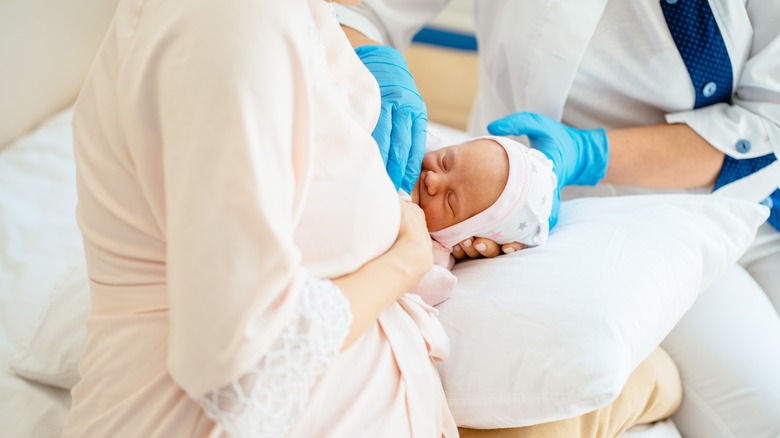 breastfeeding mother